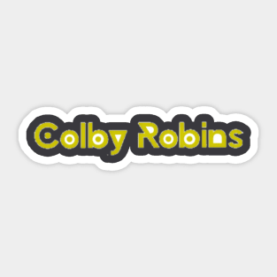 Colby Robins Merch Sticker